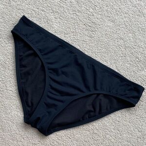 Liz Claiborne black swim bikini bottoms in size 12.